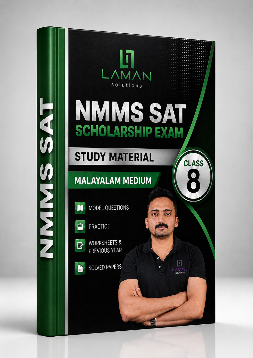 LAMAN NMMS SAT & MAT COMBO STUDY GUIDE MALAYALAM