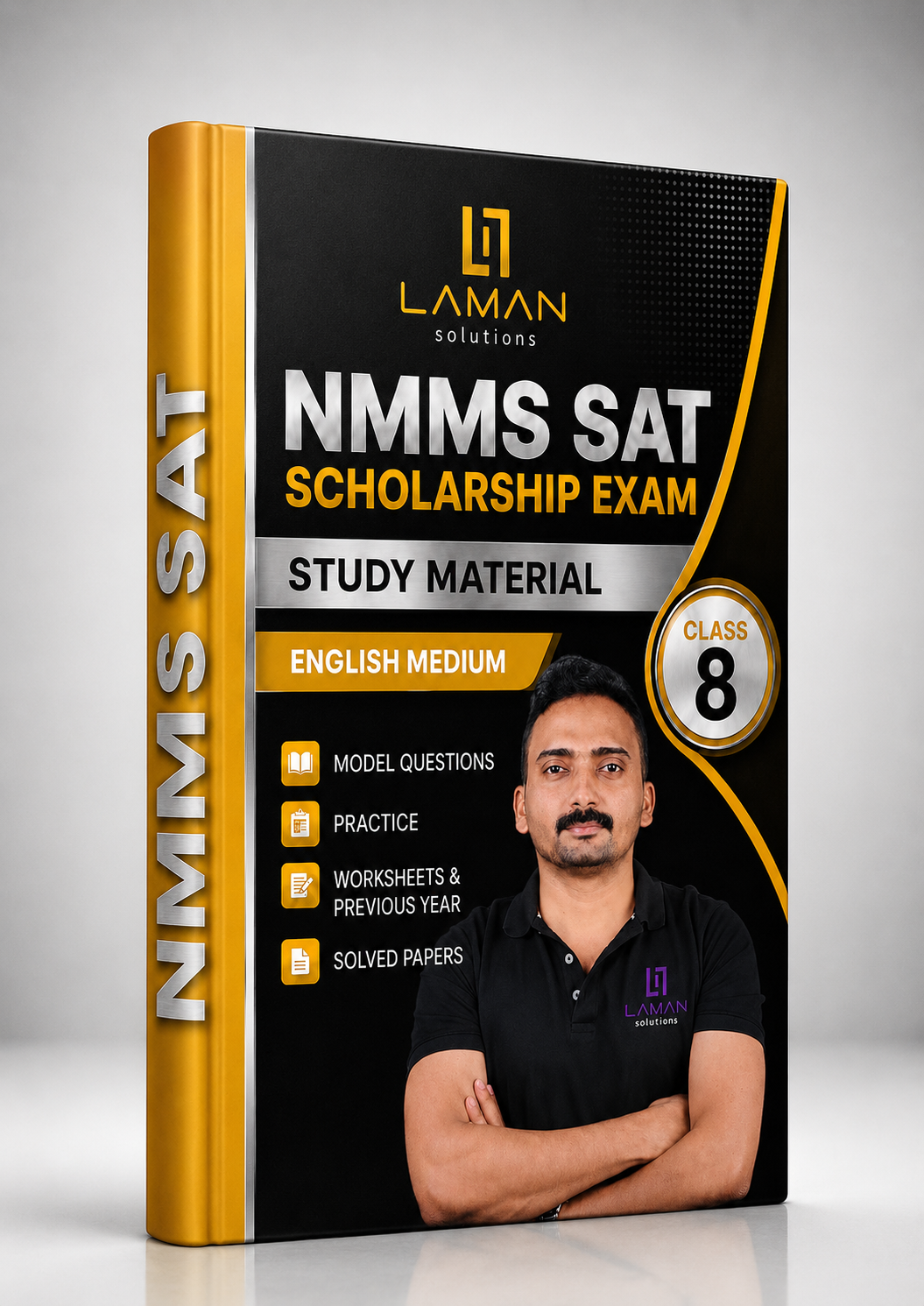 LAMAN NMMS SAT & MAT COMBO STUDY GUIDE ENGLISH