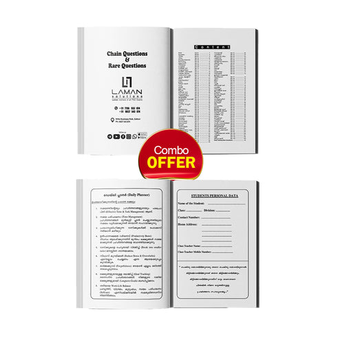 Chain Book + Daily Planner Combo