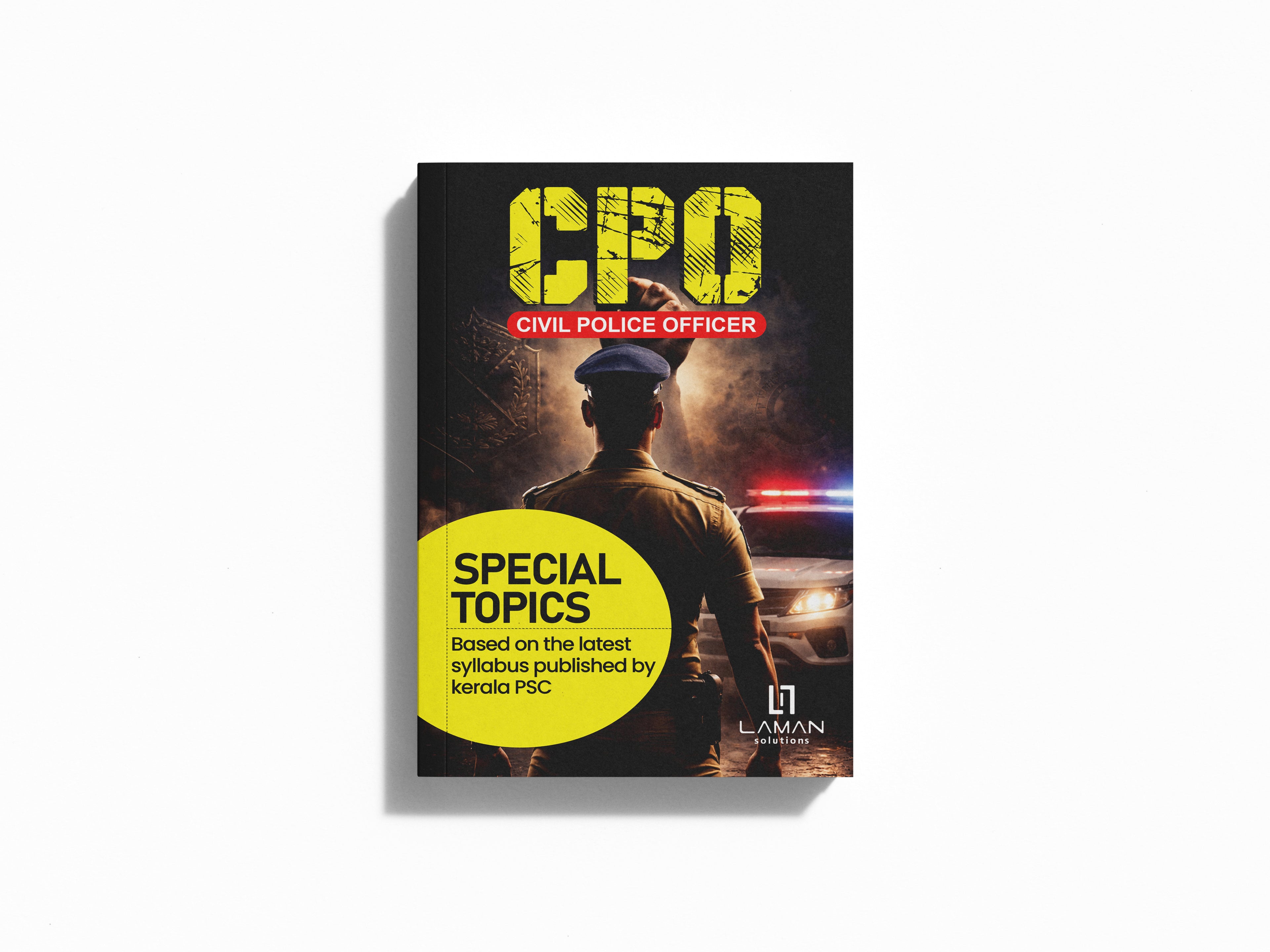 Kerala PSC Civil Police Officer (CPO) Special Topics Book
