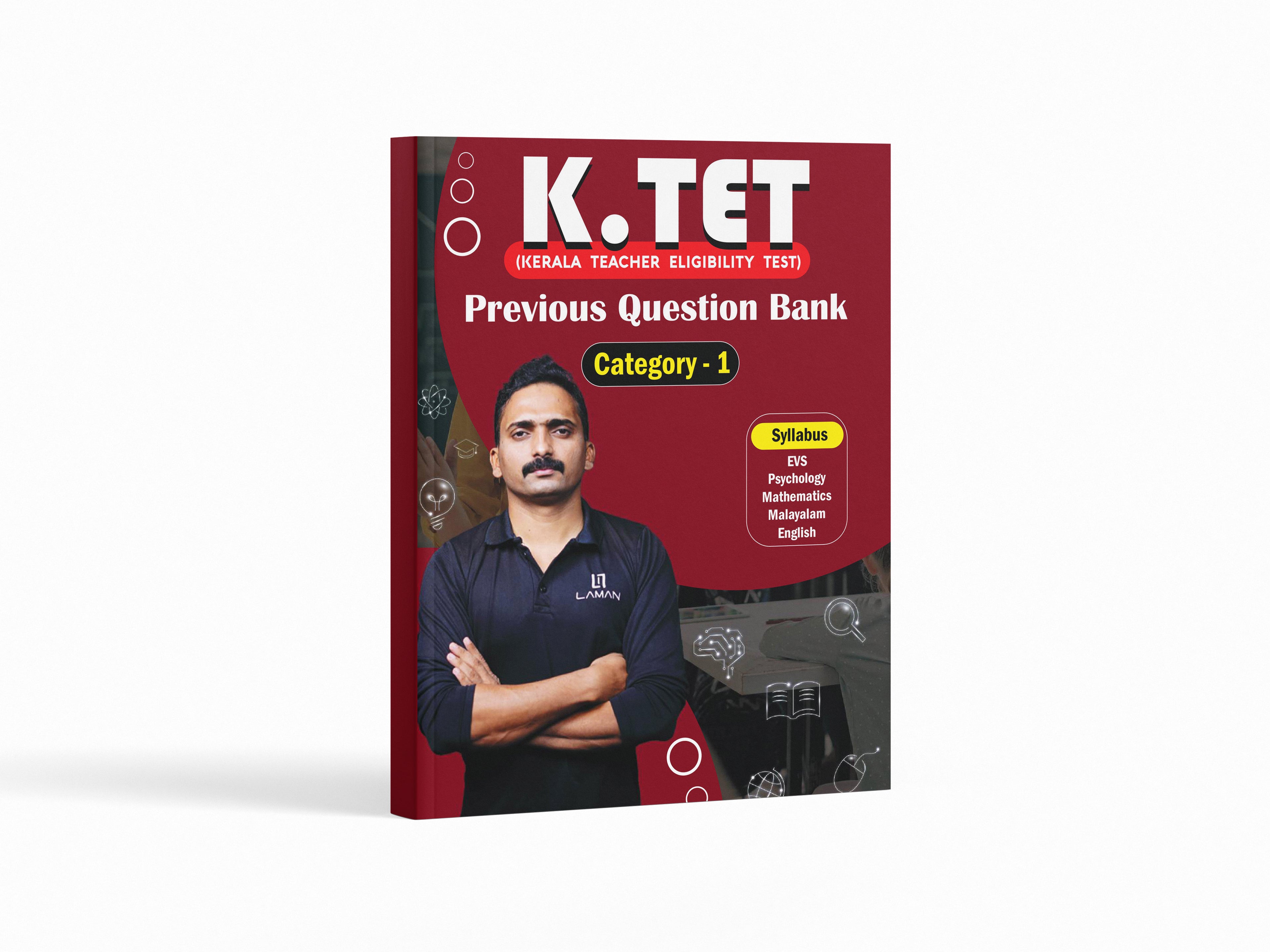 K-TET Book Category 1 Previous Year Question Bank, LP Section