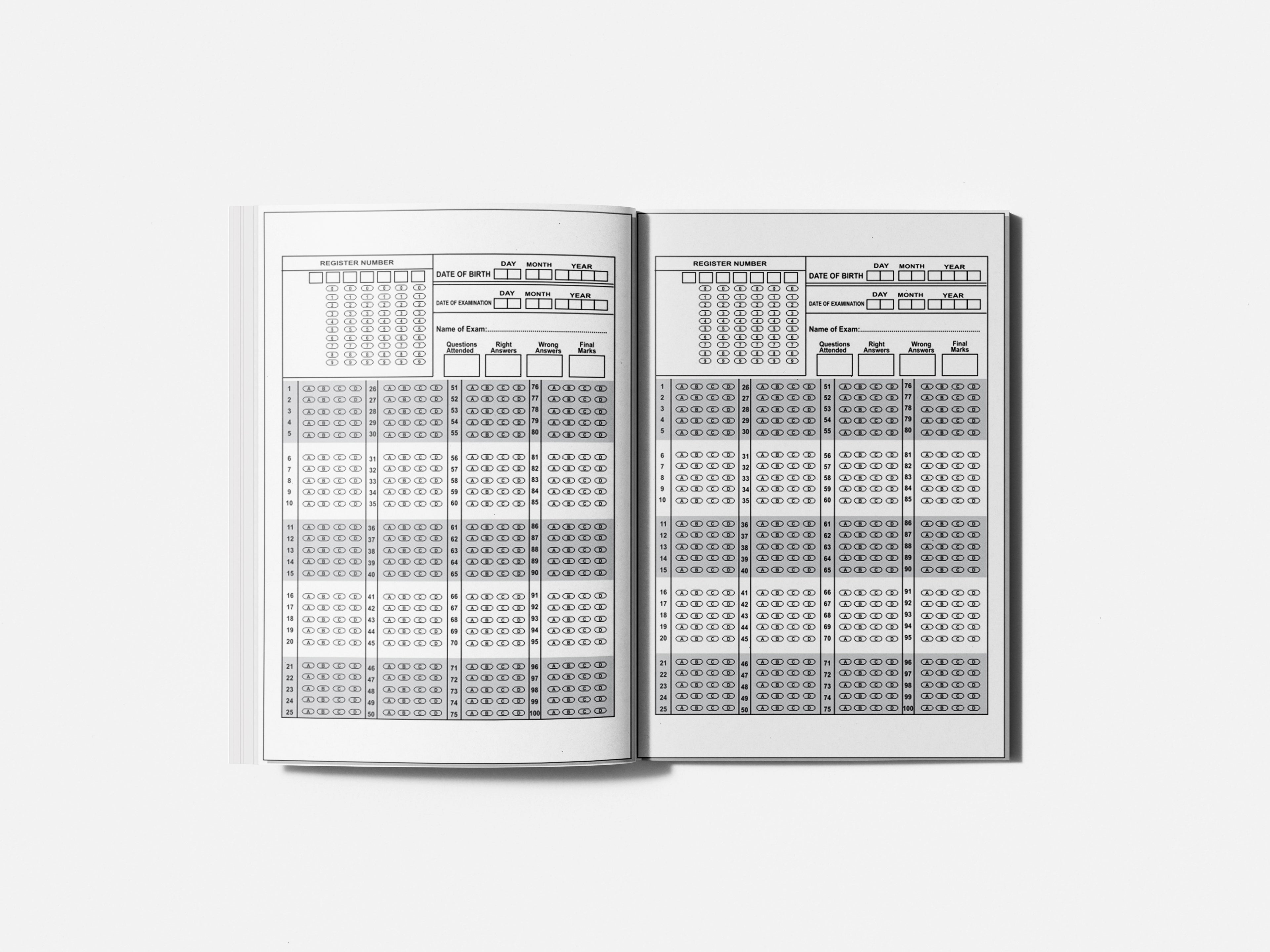 LAMAN OMR Practical Book SET 0F 3 BOOKS  (For PSC Aspirants)