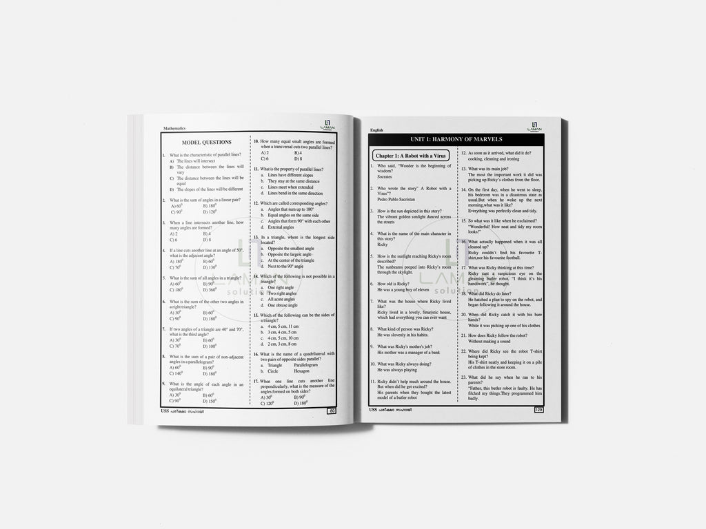 LAMAN USS STUDY GUIDE BOOK ENGLISH